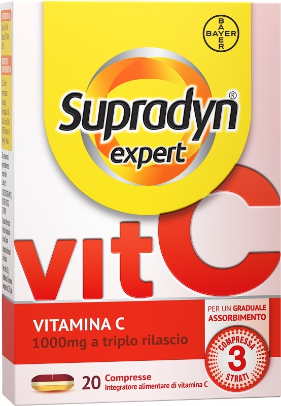 SUPRADYN EXPERT VITAMINA C 20 COMPRESSE - Farmacia Del Monaco