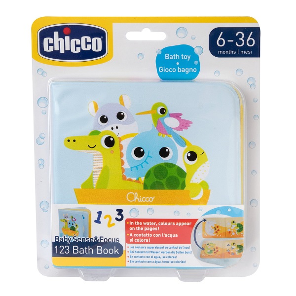 CHICCO GIOCO BABY SENSE&FOCUS 123 LIBRO BAGNO - Farmacia Del Monaco