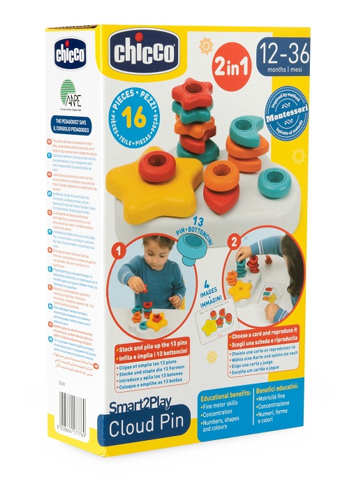 CHICCO GIOCO SMART2PLAY NUVOLA 2IN1 - Farmacia Del Monaco