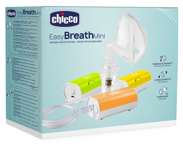 AEROSOL MICROPISTONE MINI EASY BREATH CHICCO - Farmacia Del Monaco