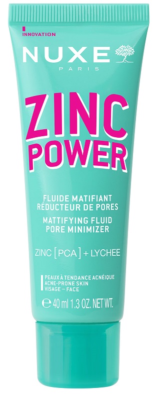 NUXE ZINC POWER FLUIDO MATTIFICANTE 40 ML - Farmacia Del Monaco