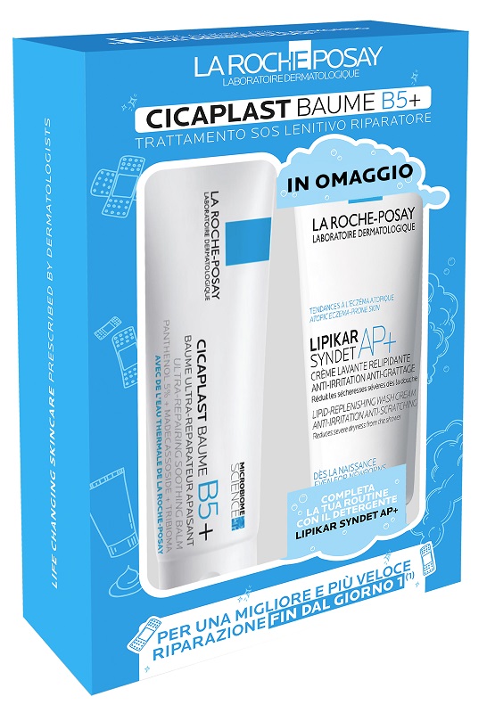 CICAPLAST BAUME B5+ 100 ML + SYNDET 100 ML - Farmacia Del Monaco