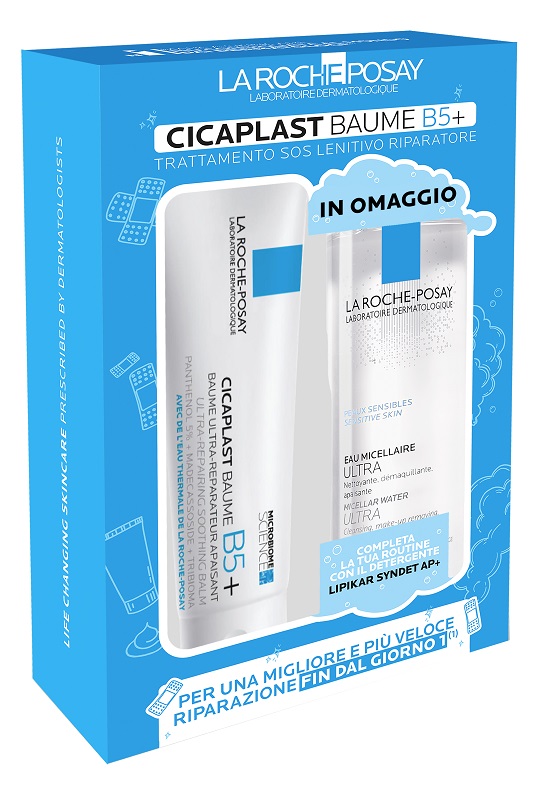 CICAPLAST BAUME B5+ 100 ML + ACQUA MICELLARE 50 ML - Farmacia Del Monaco