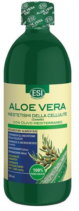 ESI ALOE VERA SUCCO CON OLIVO CELLULITE 500 ML - Farmacia Del Monaco