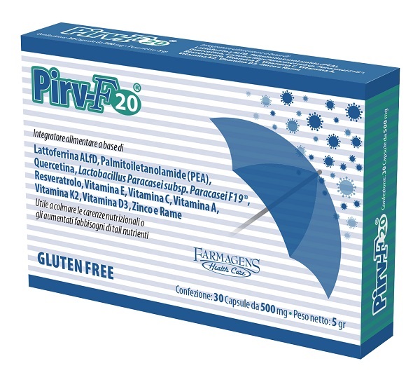PIRV F20 30 CAPSULE 500 MG - Farmacia Del Monaco