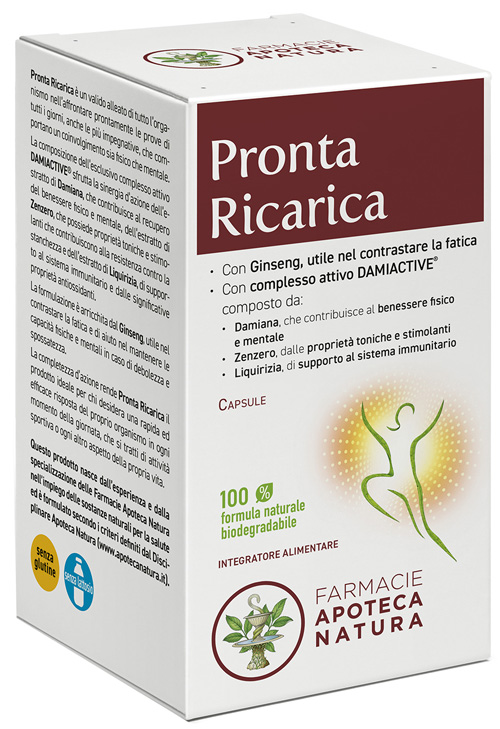 PRONTA RICARICA 50 CAPSULE - Farmacia Del Monaco