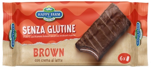 HAPPY FARM BROWN 6 PEZZI DA 45 G - Farmacia Del Monaco