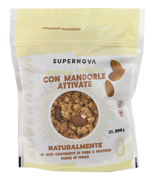 SUPERNOVA GRANOLA ORIGINAL MANDORLE ATTIVATE 300 G - Farmacia Del Monaco