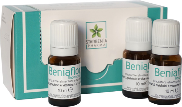 BENIAFLOR FLACONCINI 10 FLACONI DA 10 ML - Farmacia Del Monaco