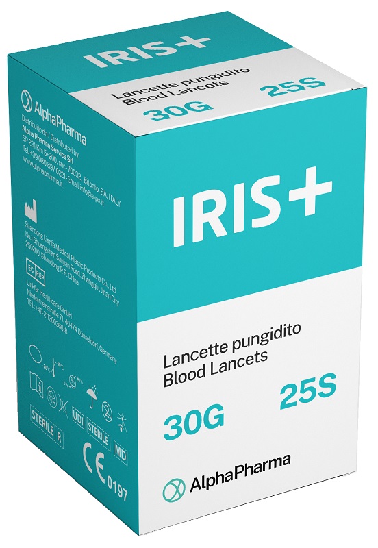 LANCETTE PUNGIDITO IRIX 30 GAUGE 25 PEZZI - Farmacia Del Monaco