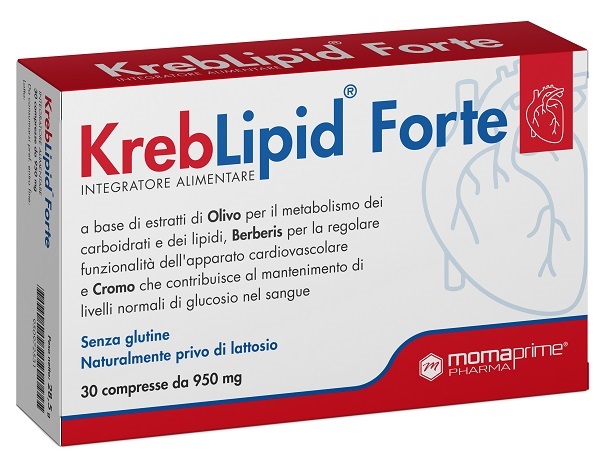 KREBLIPID FORTE 30 COMPRESSE 950 MG - Farmacia Del Monaco