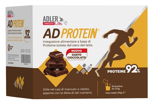 ADPROTEIN CIOCCOLATO 30 BUSTINE DA 12,5 G - Farmacia Del Monaco