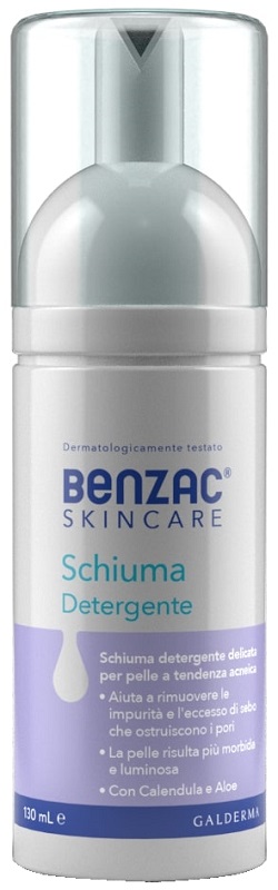 BENZAC SKINCARE SCHIUMA DETERGENTE 130 ML - Farmacia Del Monaco