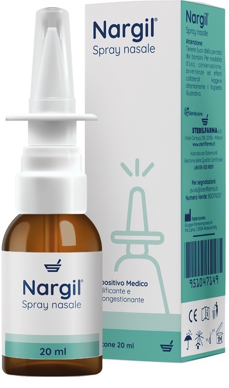 SPRAY NASALE NARGIL 20 ML - Farmacia Del Monaco