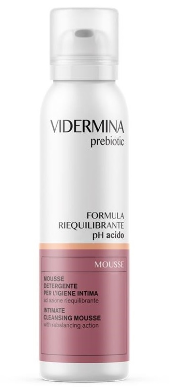 VIDERMINA PREBIOTIC MOUSSE 150 ML NUOVA FORMULA - Farmacia Del Monaco