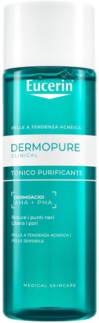 EUCERIN DERMOPURE CLINICAL TONICO PURIFICANTE 200 ML - Farmacia Del Monaco