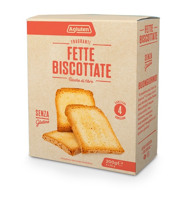 AGLUTEN FETTE BISCOTTATE 200 G - Farmacia Del Monaco