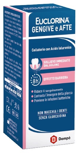 EUCLORINA GENGIVE E AFTE COLLUTORIO 200 ML - Farmacia Del Monaco