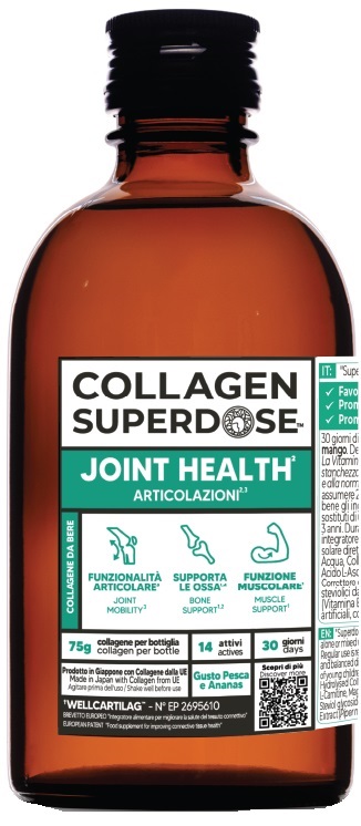 COLLAGEN SUPERDOSE JOINT HEALTH 300 ML COLLAGENE 75 G - Farmacia Del Monaco