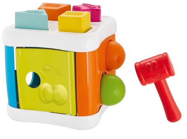 CHICCO GIOCO 2 IN 1 CUBO INCASTRA & MARTELLA 2022 - Farmacia Del Monaco