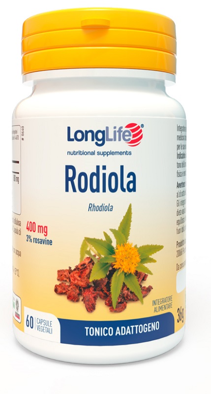 LONGLIFE RODIOLA 3% ROSAVINE 400 MG 60 TAVOLETTE - Farmacia Del Monaco