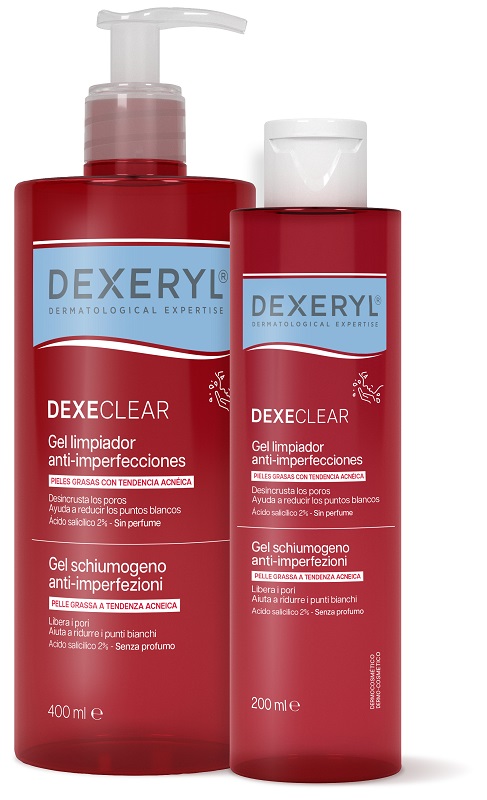 DEXECLEAR GEL SCHIUMOGENO ANTI IMPERFEZIONI 200 ML - Farmacia Del Monaco