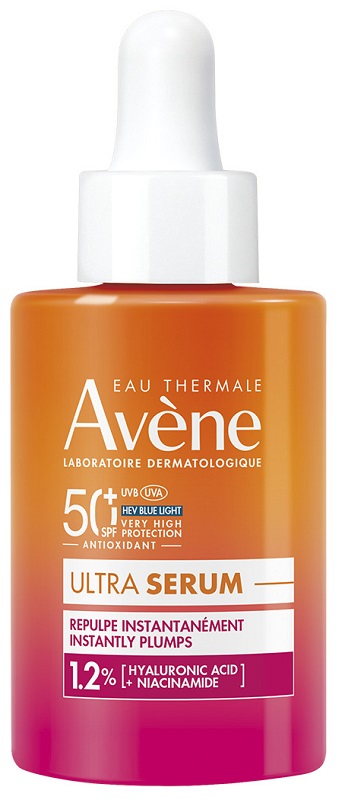 EAU THERMALE AVENE SOLARE ULTRA SIERO RIMPOLPA IMMEDIATAMENTE SPF50+ 30 ML - Farmacia Del Monaco