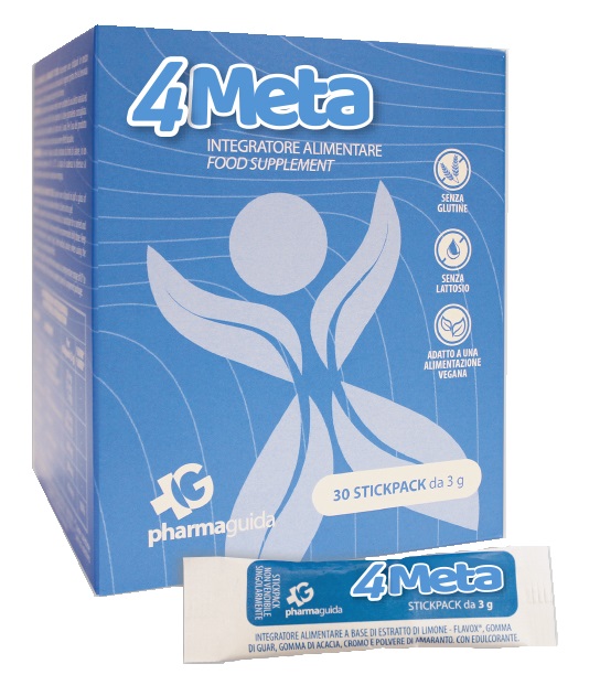 4META 30 STICKPACK DA 3 G SENZA GLUTINE SENZA LATTOSIO - Farmacia Del Monaco