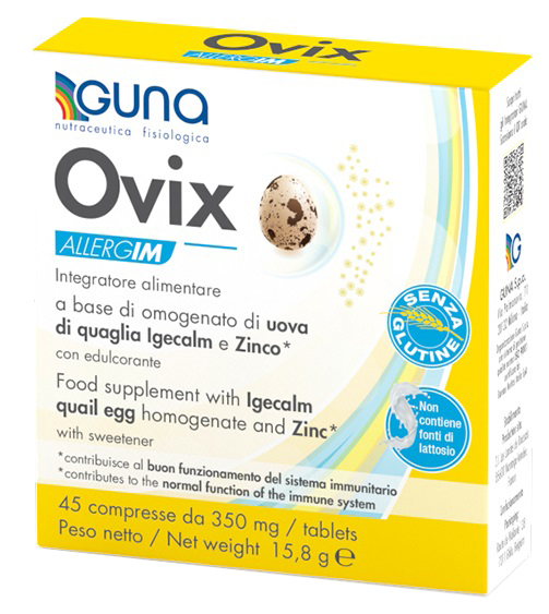 OVIX ALLERGIM 45 COMPRESSE DA 350 MG - Farmacia Del Monaco