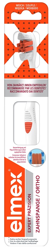 ELMEX EXPERT PRECISION ORTHO SPAZZOLINO - Farmacia Del Monaco
