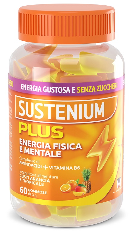 SUSTENIUM PLUS 60 CARAMELLE GOMMOSE 3 G - Farmacia Del Monaco