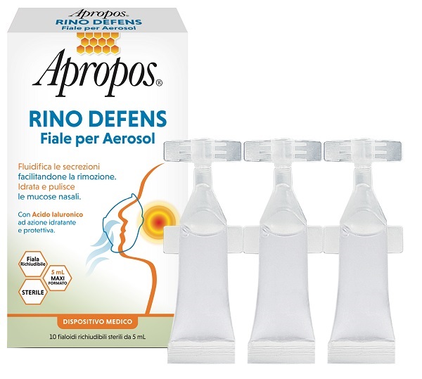 APROPOS RINO DEFENS 10 FIALE 5 ML PER AEROSOL - Farmacia Del Monaco