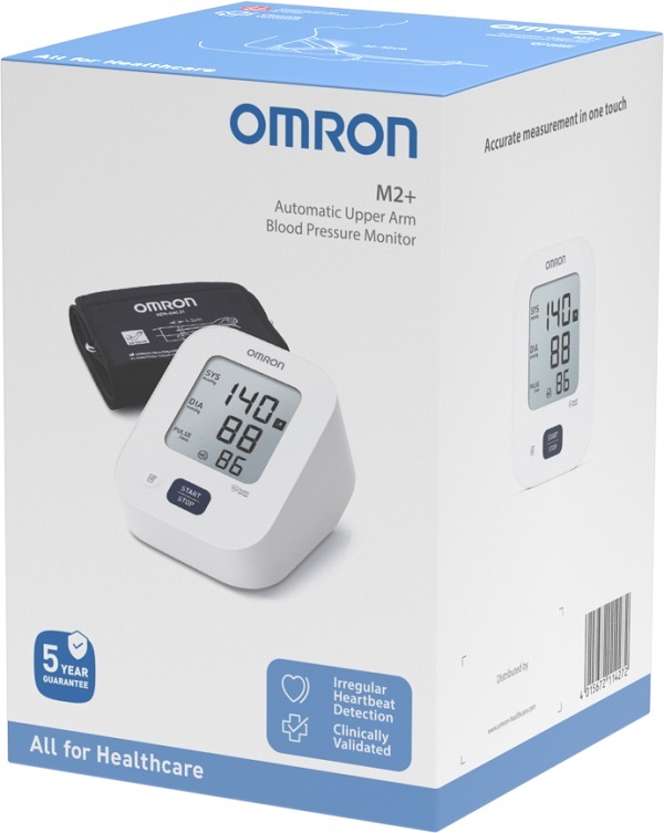 SFIGMOMANOMETRO DA BRACCIO OMRON M2+ - Farmacia Del Monaco