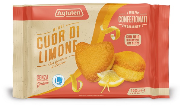 AGLUTEN NUOVI CUOR DI LIMONE 4 PEZZI DA 37,5 G - Farmacia Del Monaco