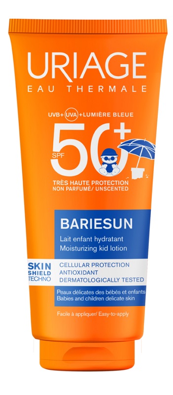 URIAGE EAU THERMALE BARIESUN SPF50+ LAIT ENFANT HYDRATANT SENZA PROFUMO 100 ML - Farmacia Del Monaco