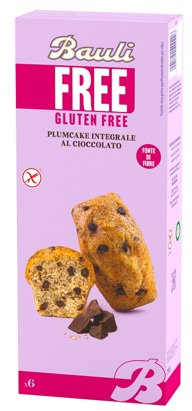 BAULI FREE PLUMCAKE INTEGRALE CIOCCOLATO 6 PEZZI DA 35 G - Farmacia Del Monaco