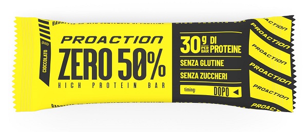 PROACTION FIT ZERO BAR 50% CIOCCOLATO 60 G - Farmacia Del Monaco
