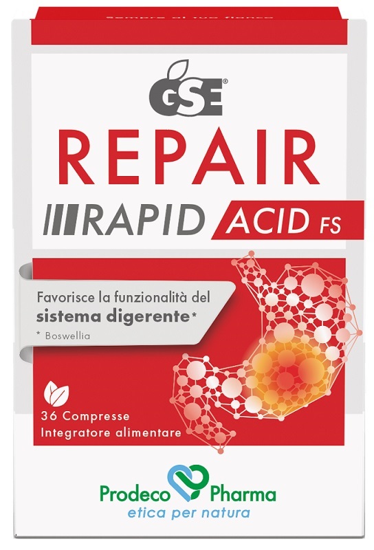 GSE REPAIR RAPID ACID FS 36 COMPRESSE - Farmacia Del Monaco