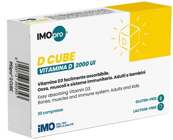 IMOPRO D CUBE 30 COMPRESSE 600 MG - Farmacia Del Monaco