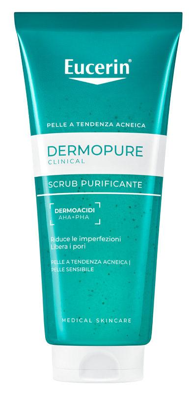 EUCERIN DERMOPURE CLINICAL SCRUB 100 ML - Farmacia Del Monaco