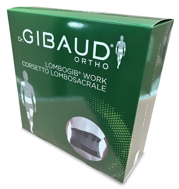 GIBAUD ORTHO CORSETTO LOMBOSACRALE LOMBOGIB WORK H26 TAGLIA 02 - Farmacia Del Monaco