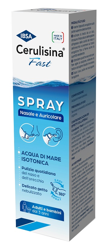 CERULISINA FAST NASO/ORECCHIO SPRAY 100 ML - Farmacia Del Monaco