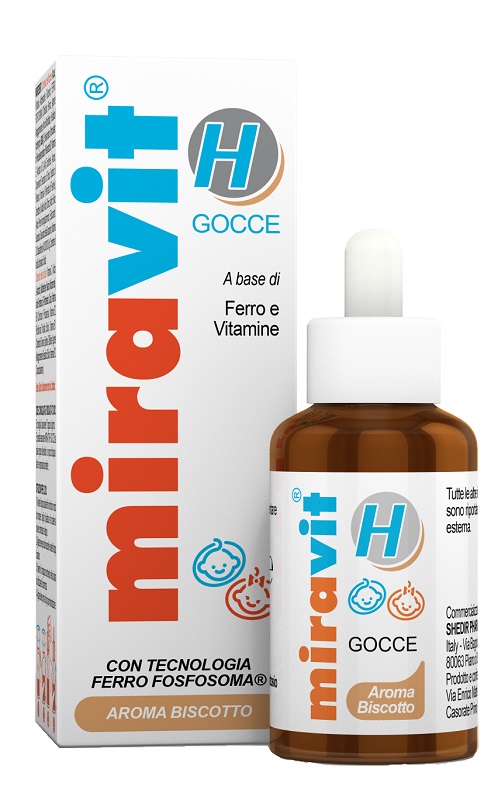 MIRAVIT H GOCCE 15 ML BISCOTTO - Farmacia Del Monaco