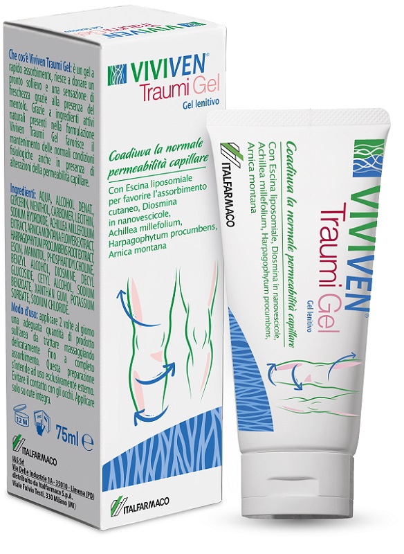 VIVIVEN TRAUMI GEL LENITIVO 75 ML - Farmacia Del Monaco