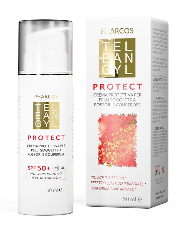 TELEANGYL PROTECT SPF50+ PHARCOS 50 ML - Farmacia Del Monaco