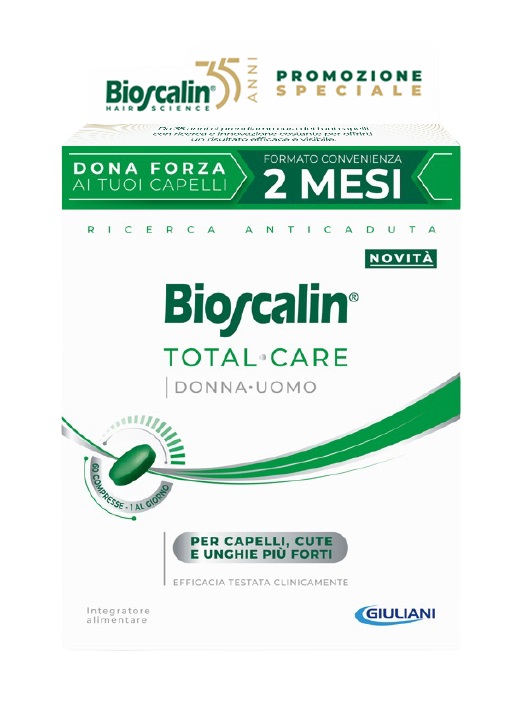 BIOSCALIN TOTAL CARE 60 COMPRESSE PROMO - Farmacia Del Monaco