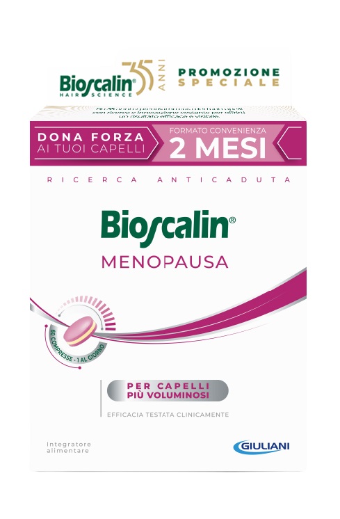 BIOSCALIN MENOPAUSA 60 COMPRESSE PROMO - Farmacia Del Monaco
