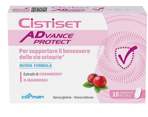 CISTISET ADVANCE PROTECT 15 COMPRESSE 1,24 G SENZA GLUTINE SENZA LATTOSIO - Farmacia Del Monaco