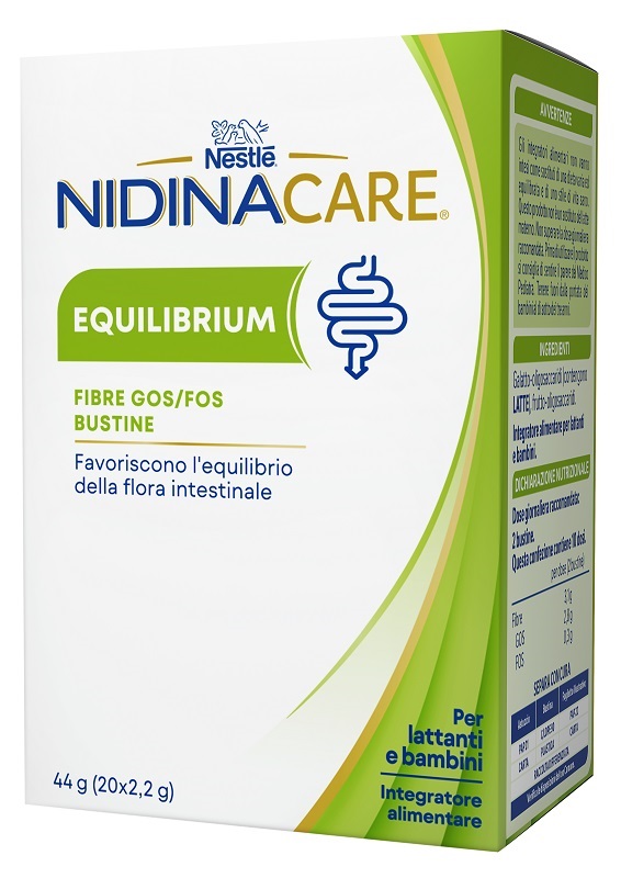 NIDINACARE EQUILIBRIUM 20 BUSTINE DA 2,2 G SENZA GLUTINE - Farmacia Del Monaco