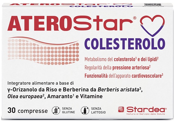 ATEROSTAR COLESTEROLO 30 COMPRESSE - Farmacia Del Monaco